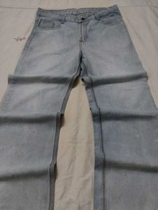 Light Wash Baggy Denim Jeans
