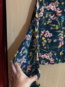 Floral Print Blouse