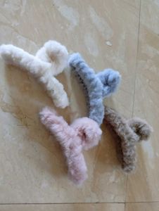 Soft Fur Clutcher | Trendy Hair Accessory