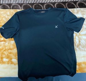 HRX Men's Black Athletic T-Shirt