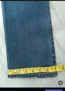 Men's Classic Blue Denim Jeans(unisex)