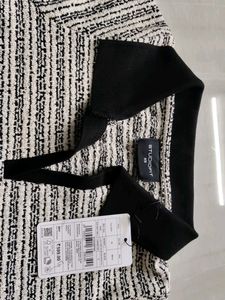 Chic Tweed Polo TShirt