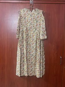 Floral Print Cold Shoulder Dress