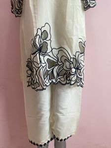 New Pakistani Cutwork Kurta Set