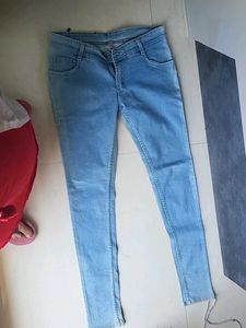 Light Wash Skinny Fit Jeans