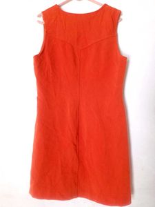 Vintage Orange Dress