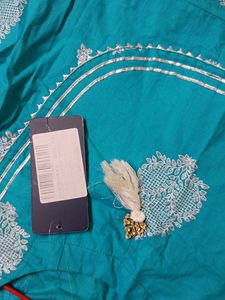 Kurta Full Length Blue
