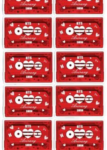 ❤️ BTS “Arirang” Swim Cassette-Style Cards set of