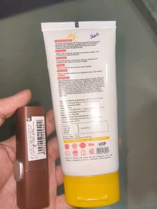 SHILLS Professional Sunscreen SPF50+bownLipstick