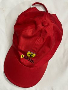 Red Ferrari baseball y2k summer cap