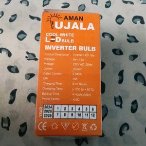 Ujala Rechargeable LED Bulb With Warranty