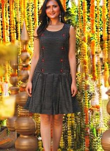 Women’s Stylish Striped Sleeveless One piece