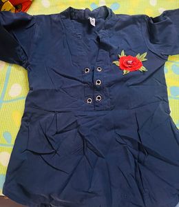 Girls Top N Tshirt Combo