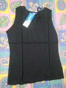 Stylish Black Top - New with Tags!