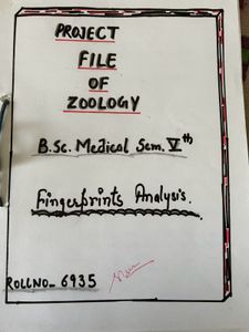 B.Sc. Medical Zoology File
