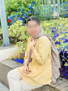 Stylish Yellow Kurta with Scarf