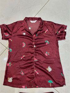 Cute Print Sleepwear Set