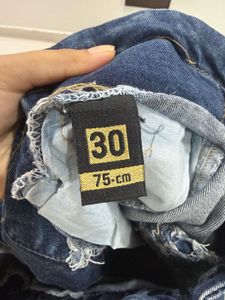 Denim High Waisted Mom Jeans