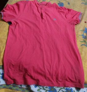 Men's Coral Polo T-Shirt