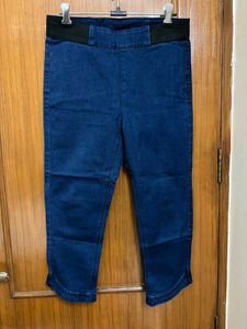 Blue Slim Fit Pants