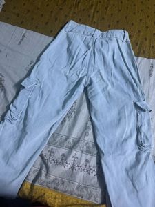 blue rough jeans