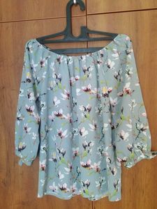 Floral Off-Shoulder Top