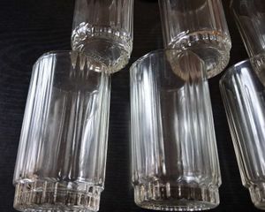 Set of 6 Elegant Drinking Glasses