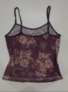 Vintage Floral Camisole Top