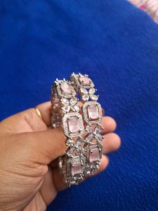 Stunning Pink Stone Jewellery Set