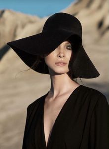 Wool Wide Brimmed Hat