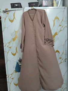 Elegant Brown Ethnic Gown