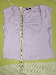 Cute Lilac Crop Top