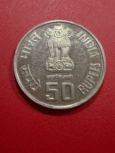 50 rs silver coin of  Subhash Chandra Bose