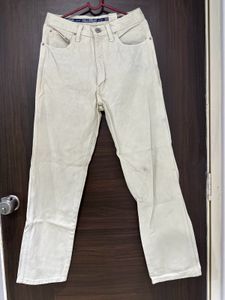 Colleseum Courdroy White pants