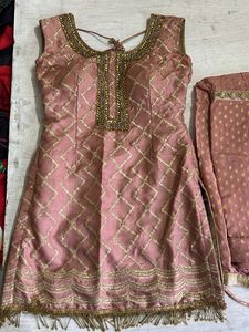 Elegant Embroidered Kurta Set with Dupatta