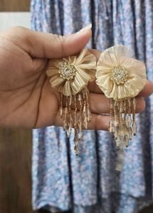 Elegant Dangle Earrings with Rhinestone