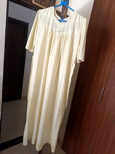 Elegant Cream Gown