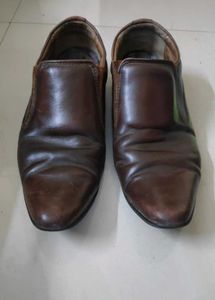 Men's Brown Leather Dress Shoes