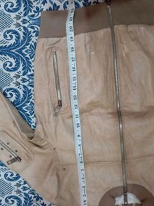 leather bomber jacket