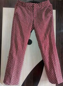 Chic Checked Pants