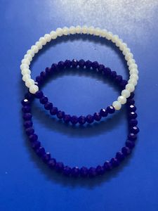 Pair Of Crystal Beads Bracelet