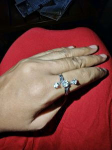 Unique Turtle Ring with Gems