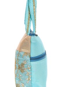 Light Blue Hand Bag Small