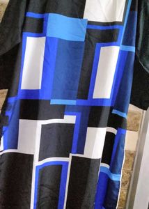 Geometric Print Tunic Top