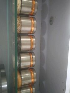 Set of 12 glass Spice Jars