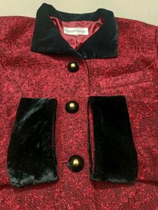Imported Elegant Red Women's Blazer