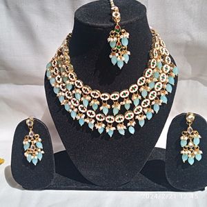 Brended Best Quality Kundan Jewellery Set
