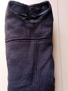 Sleeveless Textured Sheath Dress