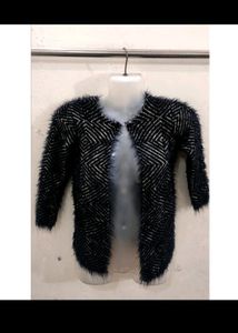 Open Soft Shrug Sweater For Girls
