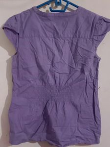 Lavender Sleeveless Top